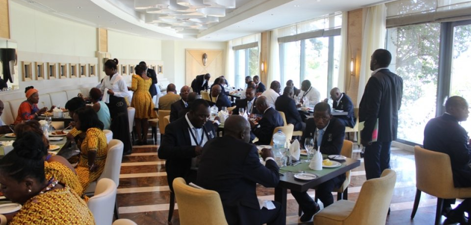 Las instalaciones del Sofitel Sipopo Le Golf  acogieron la celebración de esta Asamblea.